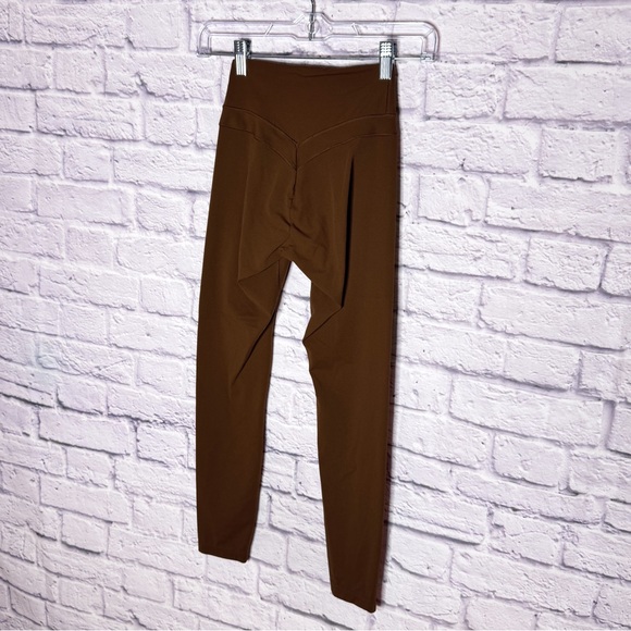 Gymshark x Whitney Simmons | Brown High-Waisted Leggings | XXS | EUC - Picture 4 of 4